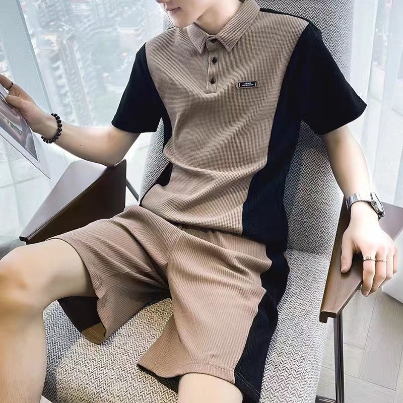 Set Áo polo Ngắn Tay Và Quần Short Thời Trang Mùa Hè Dành Cho Nữ