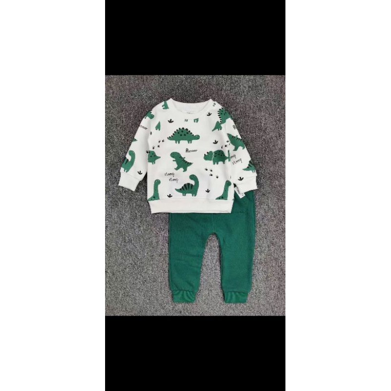 Bộ nỉ khủng long H&M