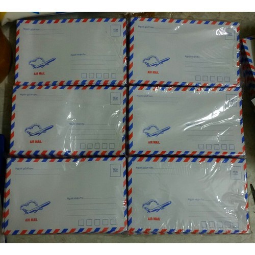 [Sẵn Hàng] Tập 100 Chiếc Phong Bì Bưu Điện – Phong Bì Thư