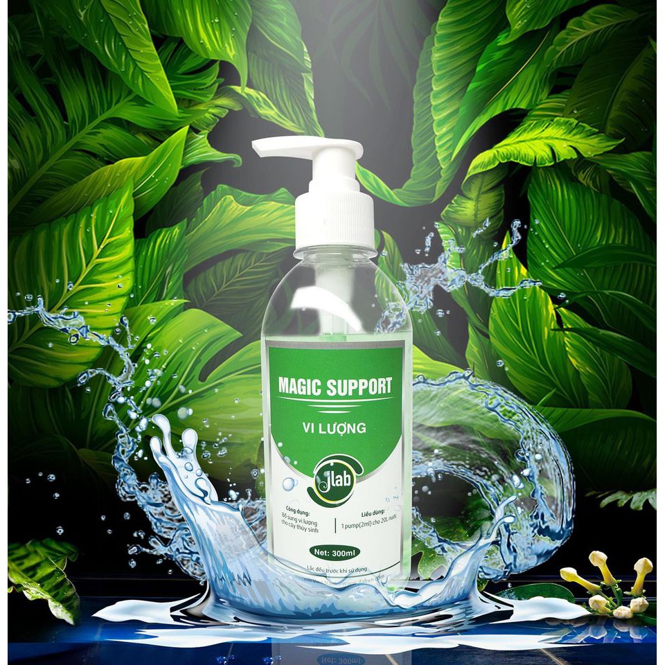Vi lượng cho cây thủy sinh - Jlab Magic Support