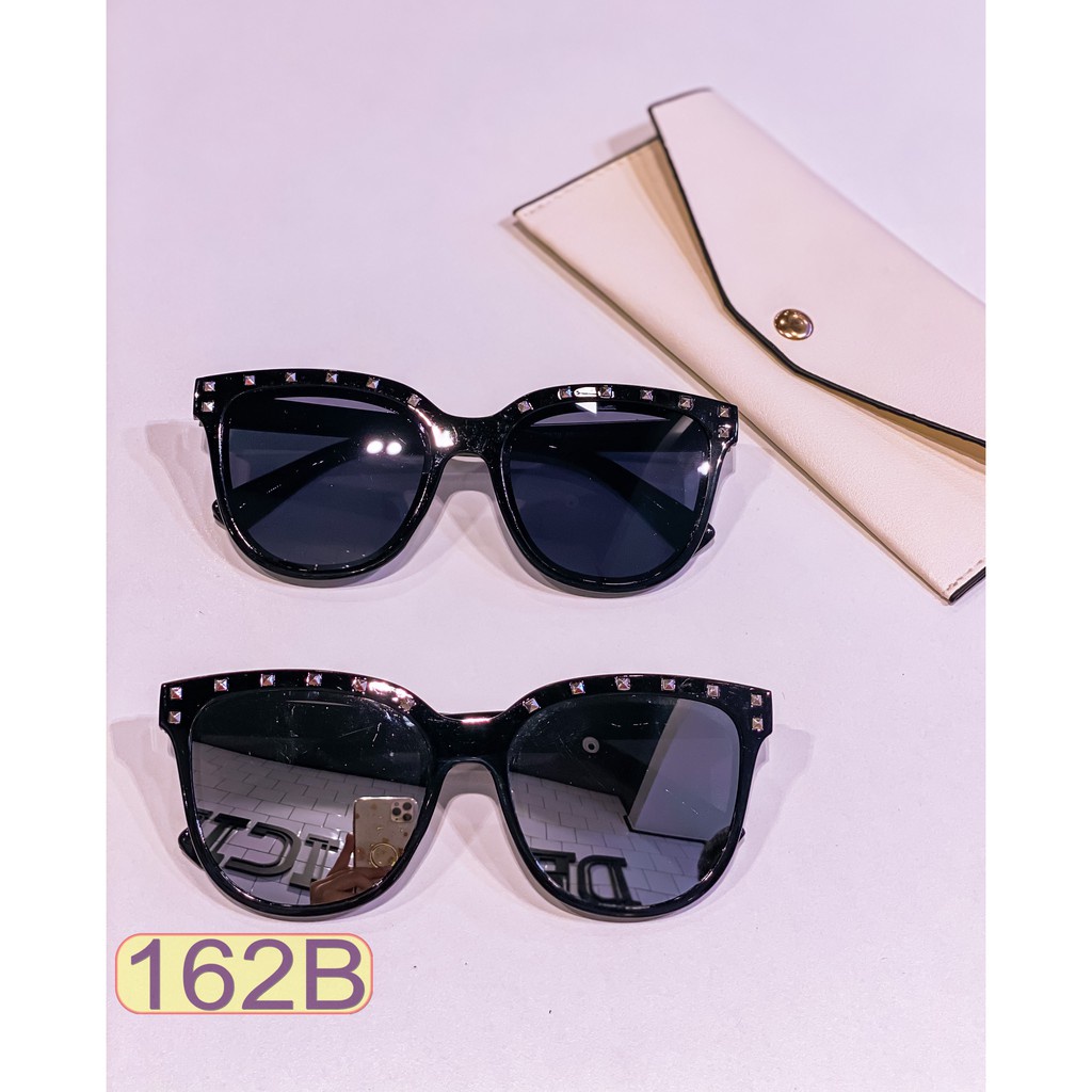Mắt Kính Thời Trang Đính Viền 162B Siêu Sang Chảnh - Hazo