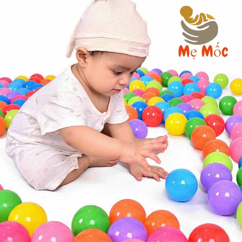 Bóng Nhựa Đồ Chơi Cho Bé, Túi Bóng Nhiều Màu Sắc Thỏa Sức Vui Chơi Sáng Tạo