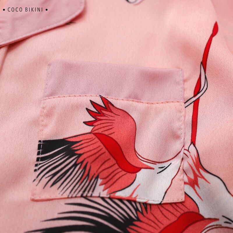 𝑪𝑶𝑪𝑶 𝑩𝑰𝑲𝑰𝑵𝑰 Bộ Đồ Ngủ - Đồ Mặc Nhà Lụa Satin ( LHCC30013 ) | BigBuy360 - bigbuy360.vn