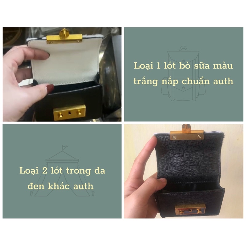 Túi Cnk Qbb Mini Fullbox Túi Mini Đeo chéo Đủ Bảy Màu Có Hộp Làm Quà Tặng Siêu Xinh