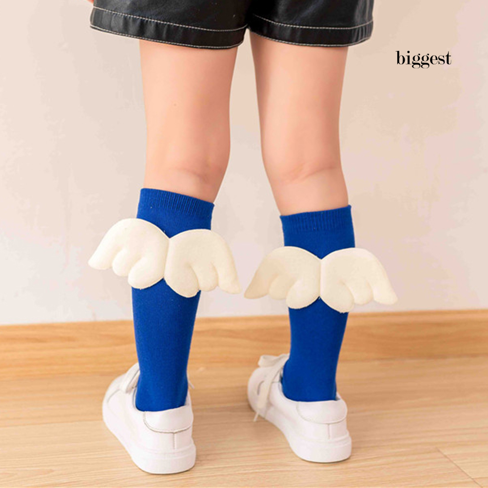 Tất Cotton Dài Qua Gối Màu Sắc Ngọt Ngào Cho Bé Gái