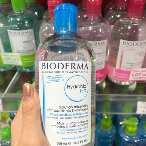 Nước tẩy trang Bioderma H2O Solution Micellaire