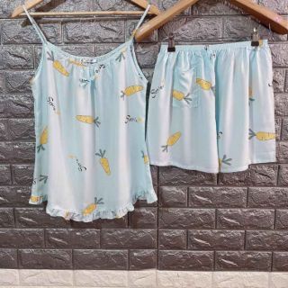 Đồ bộ Tole đùi dây