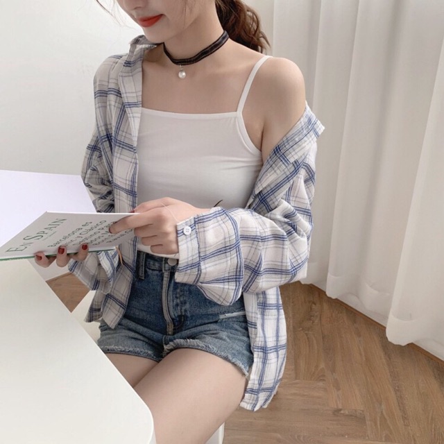 Áo dây nữ 100% cottong