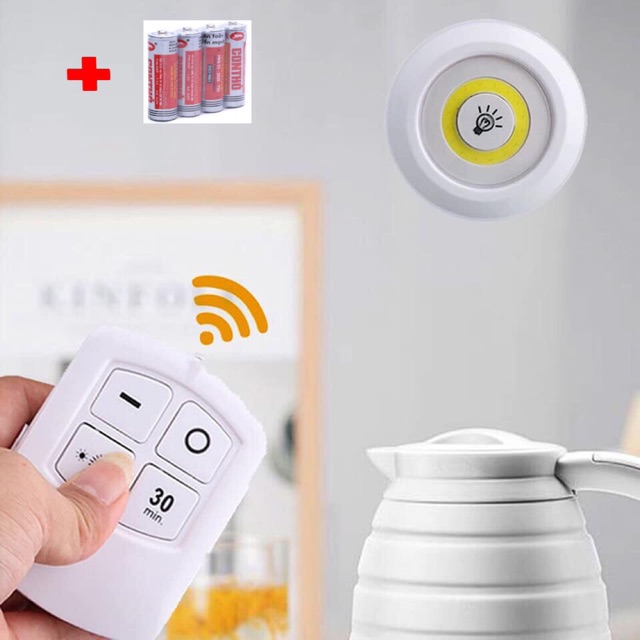 Đèn LED không dây điều khiển từ xa trang trí tiện dụng - DENLEDKD