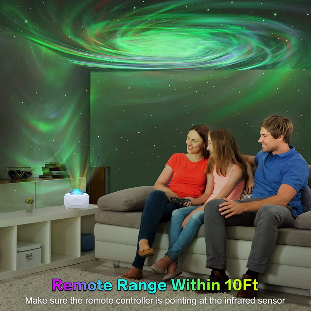 Loa Bluetooth Laser Hình Galaxy 3 Trong 1