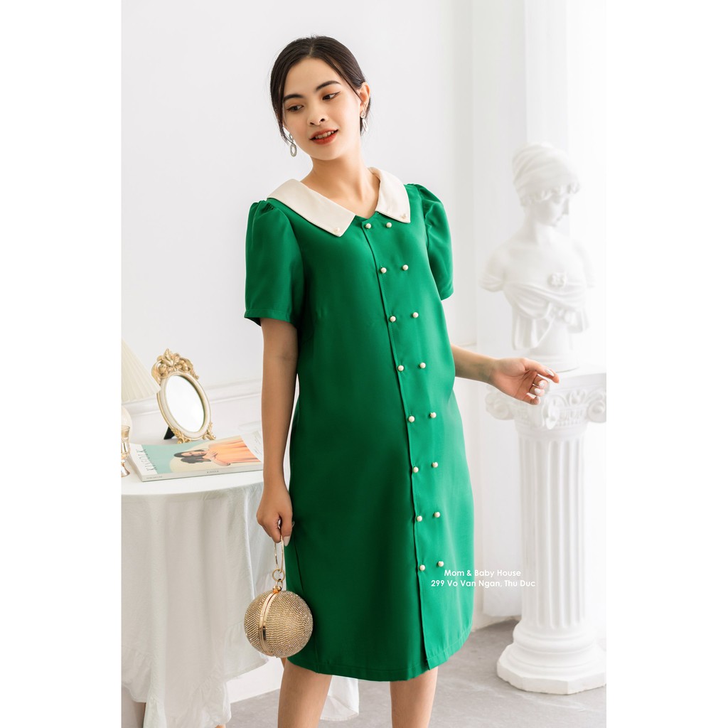 Đầm bầu đính hạt Pearl Dress mặc cả bầu và sau sinh