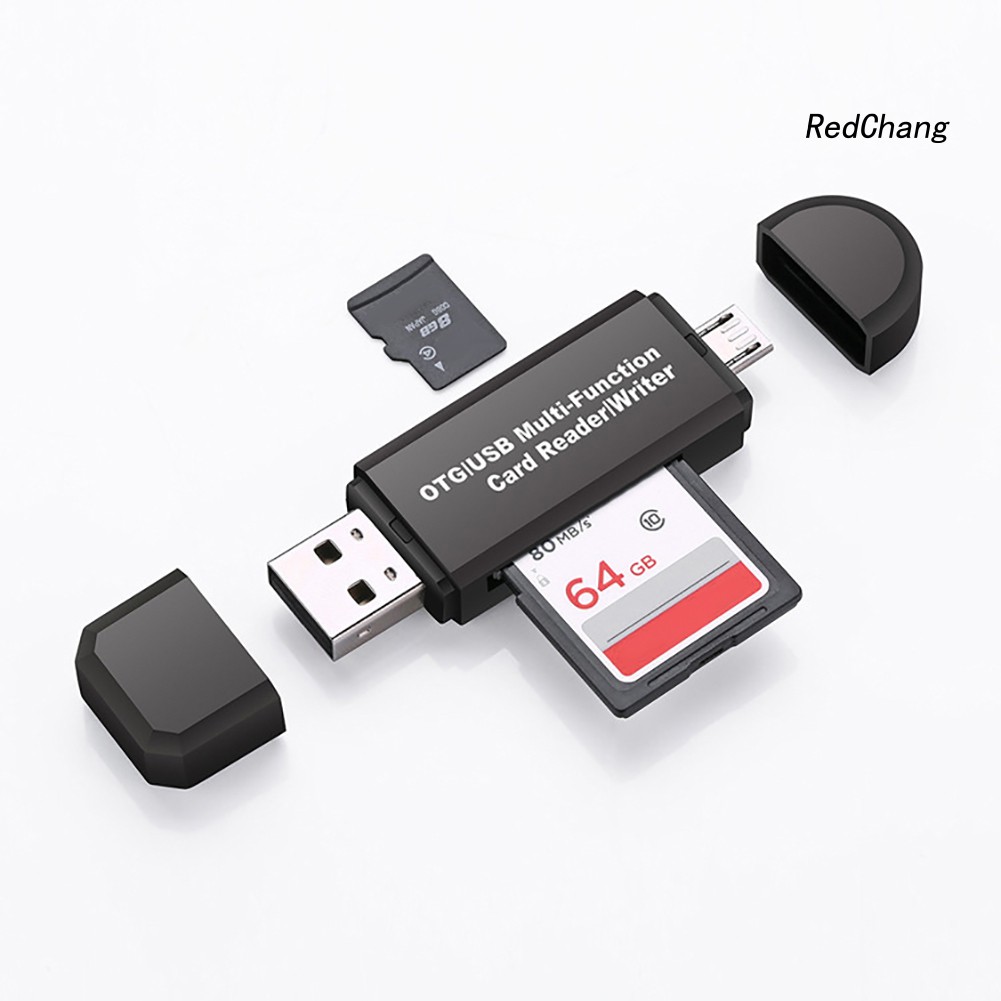 Đầu Đọc Thẻ Nhớ Usb 2.0 3 Trong 1