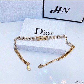 Vòng cổ chocker đá vòng cổ dior đá