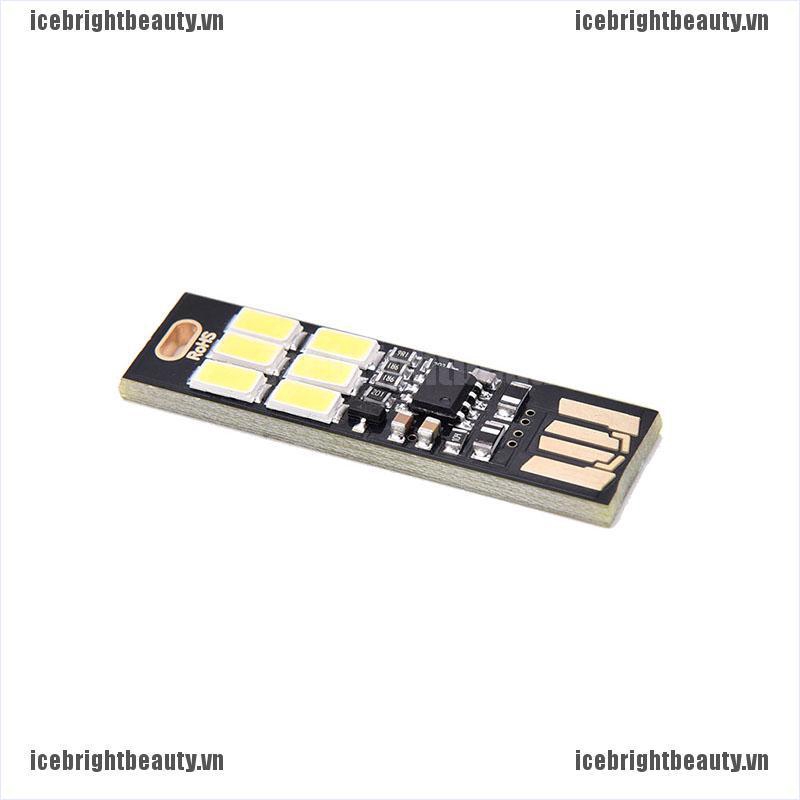 1 Đèn led mini 6 Bóng Ánh Sáng Trắng Ấm / Trắng Thuần Khiết Mang Đi Tiện Dụng
