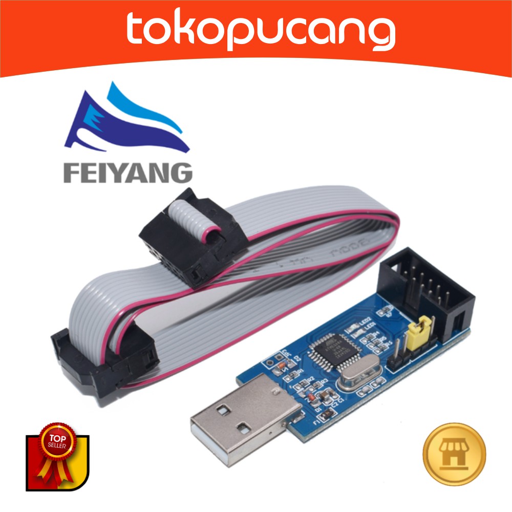 Bộ Lập Trình Avr Usbasp 3.3v / 5v Arduino