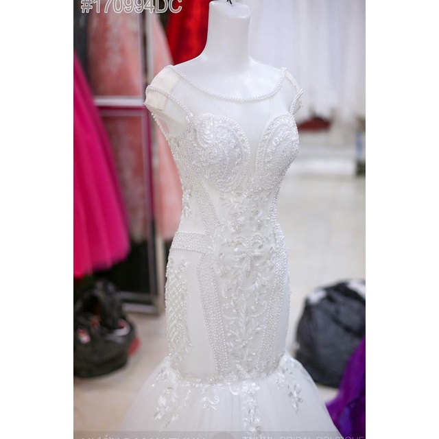 VÁY CƯỚI THANH LÝ GIÁ RẺ