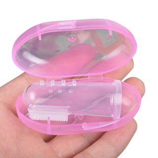 Bàn chải đánh răng bằng silicon cho bé