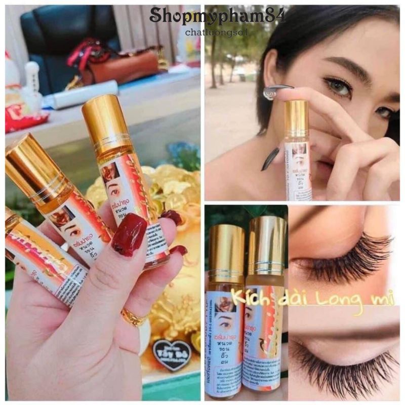 Lăn Kích Mọc Mi, Chân Mày Genive 10ml Chuẩn hàng Thái Lan Chính Hãng