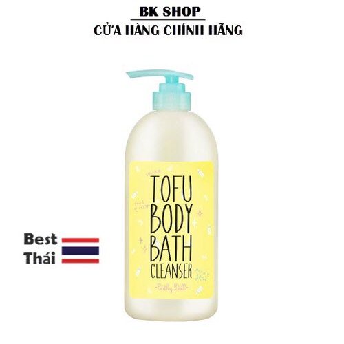 [ Auth Thái ] Sữa Tắm Trắng Da Đậu Hũ Cathy Doll Tofu Body Bath Cleanser (750ml)