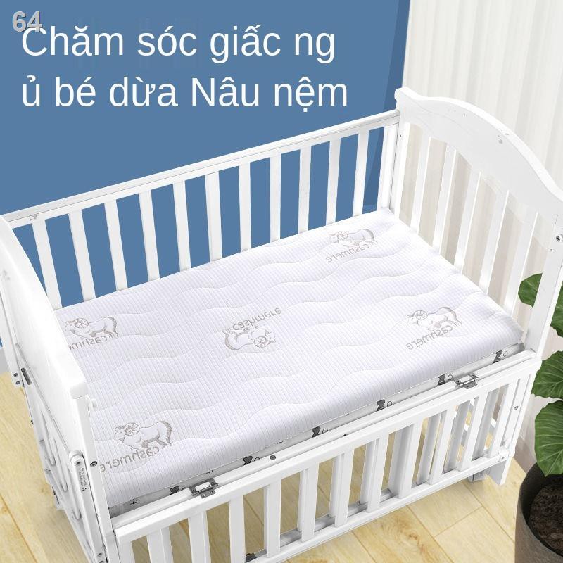 TNệm cọ dừa tự nhiên dành cho trẻ em Nệm giường trẻ em nệm cao su cho trẻ sơ sinh nệm mềm và cứng cho trẻ sơ sinh có thể