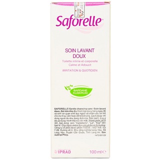 Gel Vệ Sinh Phụ Nữ Saforelle 100Ml