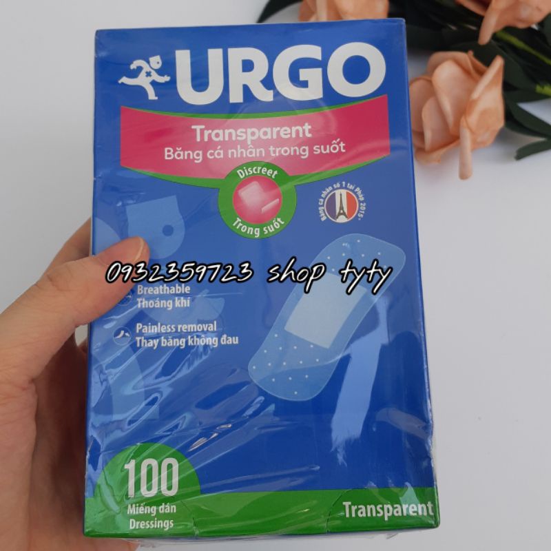 Hộp Băng Keo Cá Nhân URGO (2 Loại)