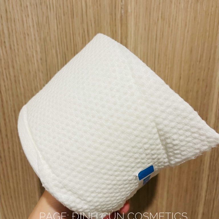 COMBO 3 cuộn KHĂN MẶT KHÔ dùng 1 lần, tẩy trang lau khô lau ướt, khăn lau mặt trái đào siêu kute
