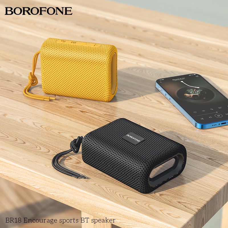 Loa Bluetooth BOROFONE BR18 nhỏ gọn, Bass mạnh mẽ, to rõ, hỗ trợ di động  không dây v5.1 - Chính hãng | Shopee Việt Nam