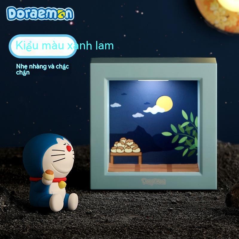 Mới Doraemon Khung ảnh nhỏ Đèn ngủ Đèn ngủ Đèn ngủ Phim hoạt hình Búp bê Trang trí Khí quyển Ánh sáng Quà tặng sinh nhật