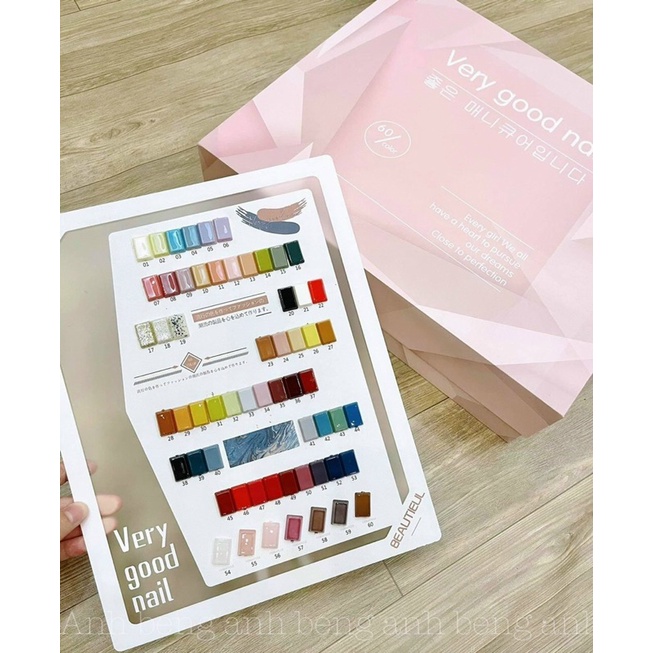 Sét sơn gel verygoodnail 60 màu.Chính hãng ☄️FREESHIP☄️