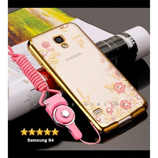 Ốp lưng Samsung S4 dẻo hình hoa