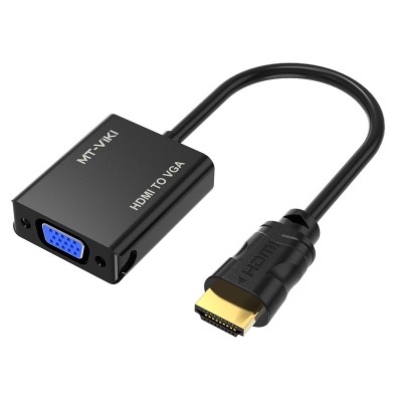 Cáp HDMI sang VGA, Chuyển đổi HDMI to VGA Cable Full HD, cổng HDMI sang VGA 1080P cho máy chiếu laptop PC.