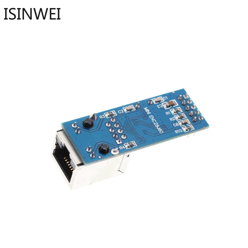 Mô đun mạng Ethernet LAN phiên bản mini ENC28J60 cho Arduino 51 AVR SPI PIC STM32 LPC