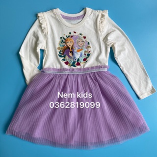 Váy Frozen Disney dư xịn bé gái 2-4y