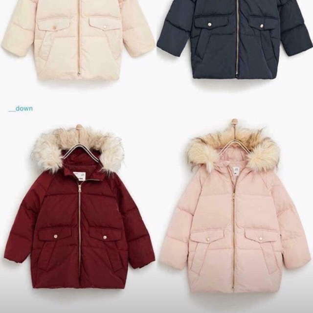 Áo zara kid sz 10 màu đỏ đô