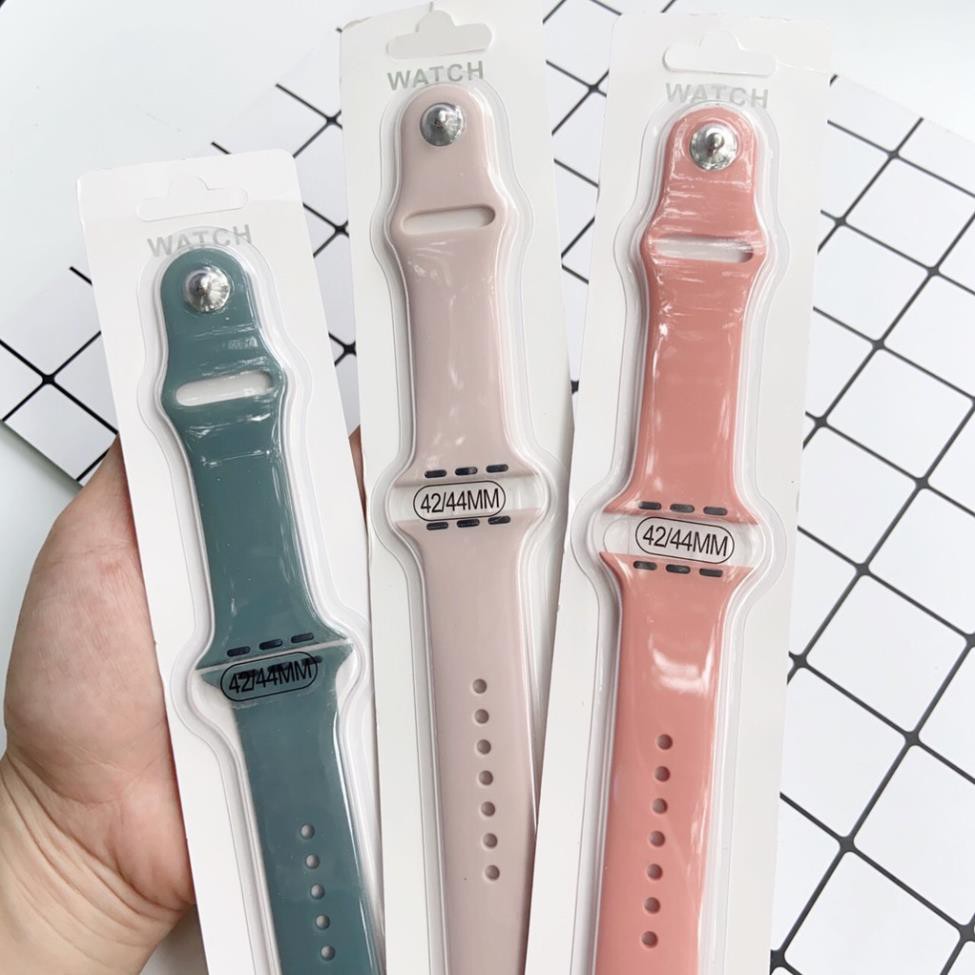 Dây Đồng Hồ Apple Watch Chống Bẩn Siêu Đẹp, Siêu Mềm size 38.40.42.44mm