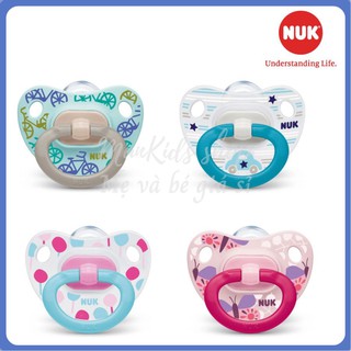 Bộ 2 ty giả nuk silicone classic