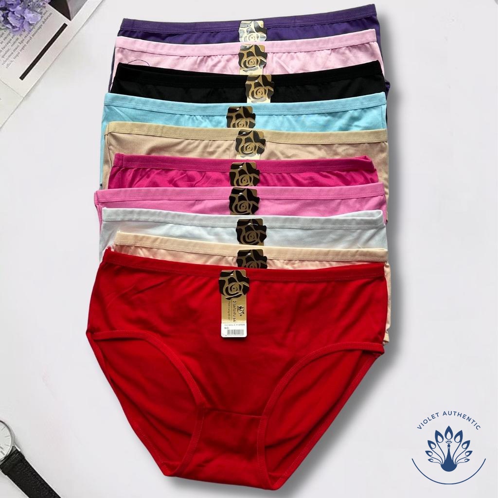 Quần lót nữ cạp cao bigsize 3XL 4XL cho người béo mập bà bầu bà già trung niên từ 60kg đến 90kg 3081