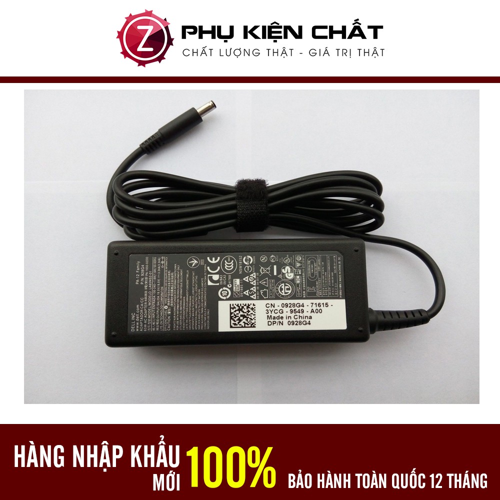 Sạc Laptop Dell Vostro 5402 V3590 V3491 V5370  Inspiron 5593 5584 chân kim nhỏ (4.5mm x 3.0mm ) Hàng mới 100