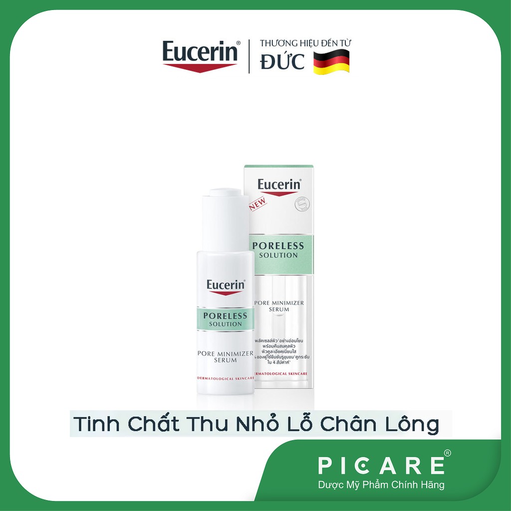 Tinh chất thu nhỏ lỗ chân lông Eucerin Poreless Solution Pore Minimizer Serum 30ml