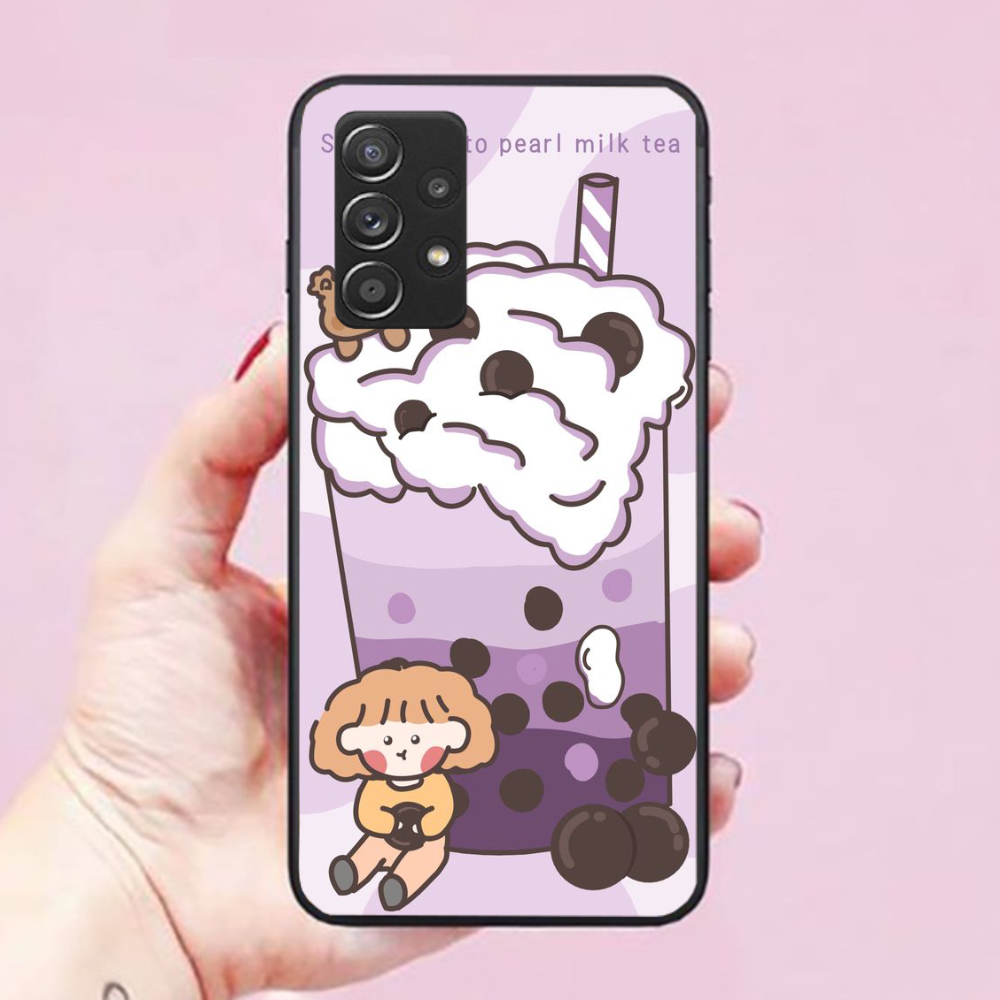 Ốp lưng Samsung Galaxy A01 / A02S / A12 / A21S / A32 /A52 / A72 hình RORO JUMP CUTE 01
