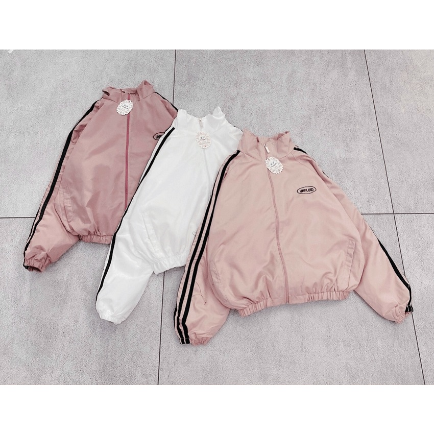 Áo Khoác Nữ UNISEX Phối Sọc Tay Chất Vải Gió 2 Lớp Cực Xinh  - ĐĂNG QUANG FASHION