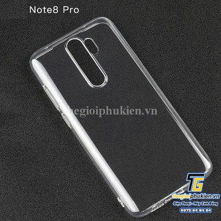 Ốp lưng dẻo trong Xiaomi Redmi Note 8 Pro, Redmi Note 8