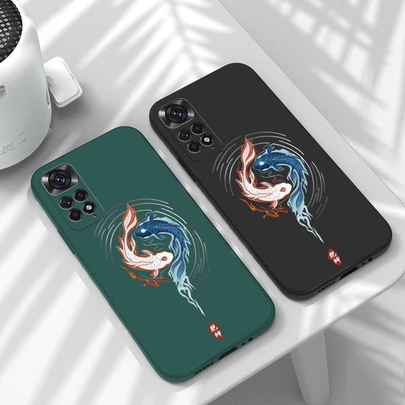Ốp Điện Thoại Tpu Mềm Hình Cá Cho Xiaomi Poco X4 Pro X3 NFC M4 Redmi Note 11 11s Note 10 9 9S Redmi 10C