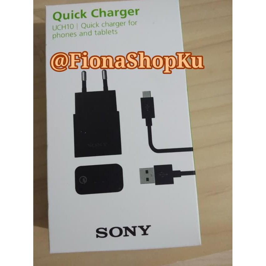 Bộ Sạc Nhanh Cho Sony Xperia Z1 Z2 Z3 Z Ultra Mini Compact E4 M4 Zr