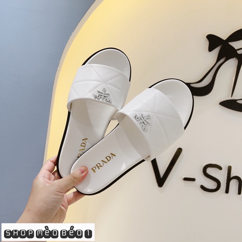 Dép prd quai ngang trần chỉ fullbox