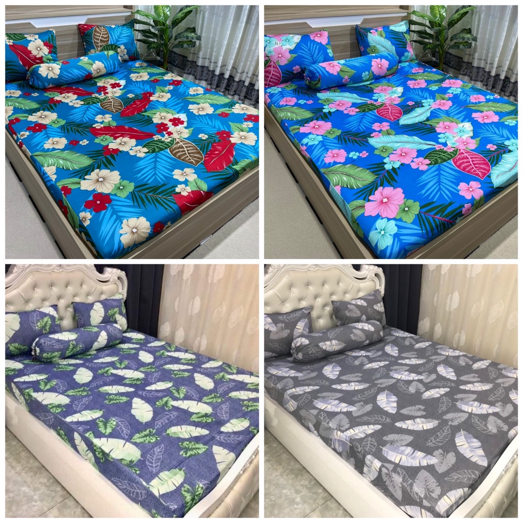 XẢ RẺ drap thun 1m6*2m, ga thun Hàn Quốc 4 món bao đẹp, còn ít bán siêu rẻ