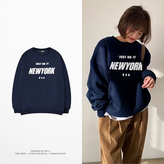 [NY0242] Áo nỉ Nelly lót lông in hình "NEW YORK" áo nỉ (NELLY)