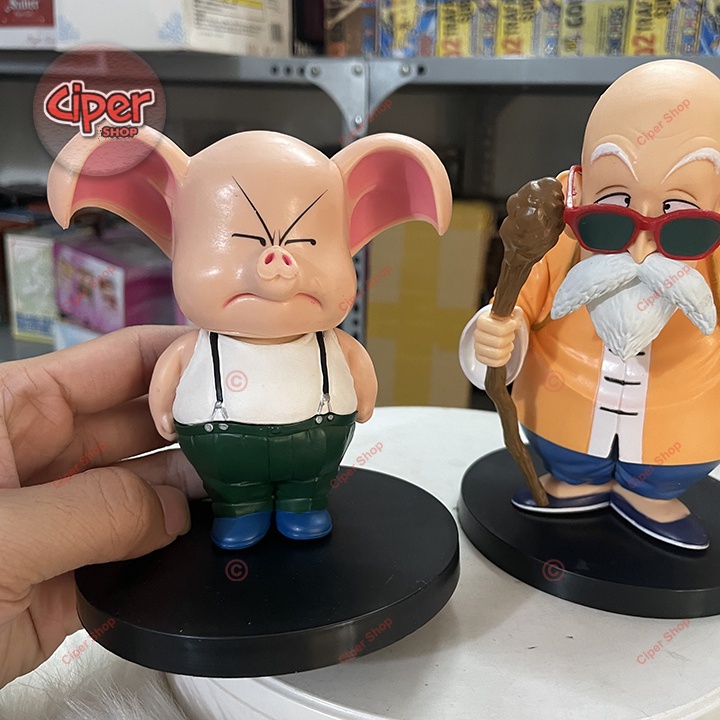 Mô hình Quy Lão Kame và Heo Oolong - Mô hình Dragon Ball