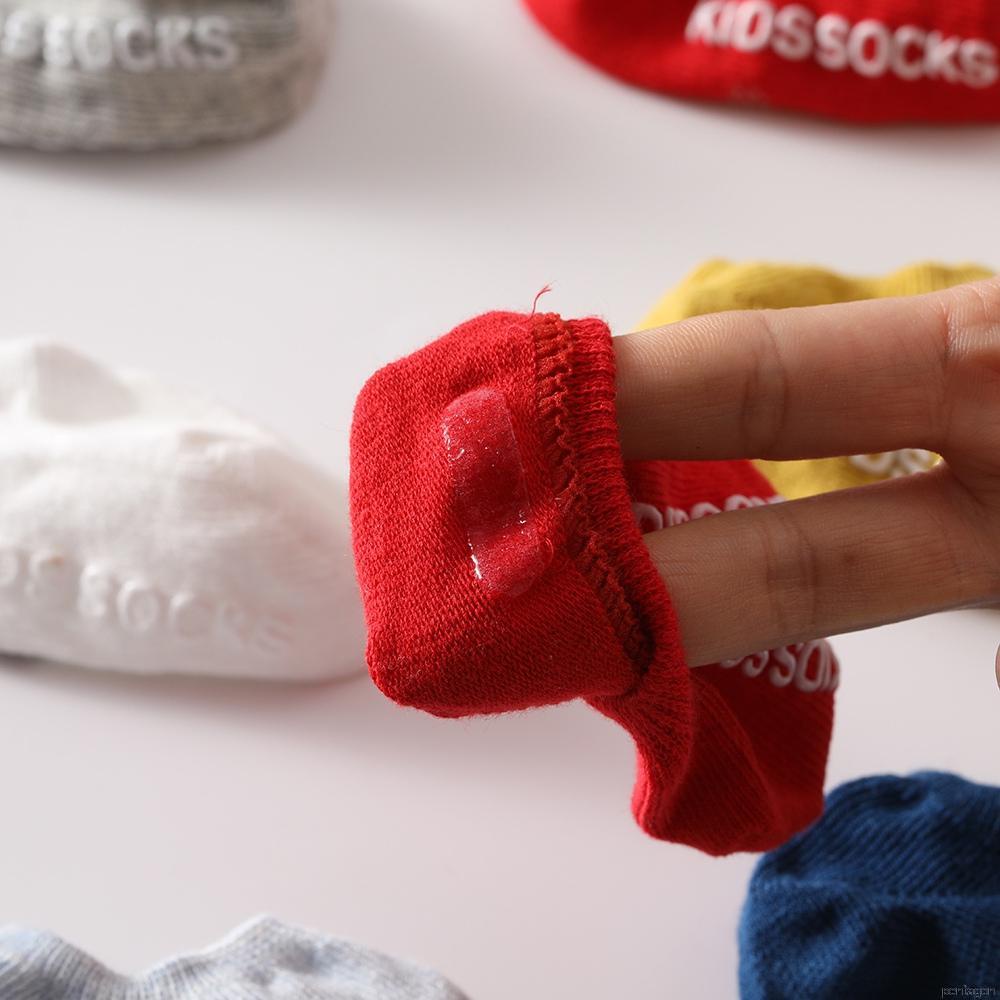 Vớ thuyền cotton chống trượt thoáng khí màu kẹo ngọt cho bé sơ sinh 0-24 tháng tuổi